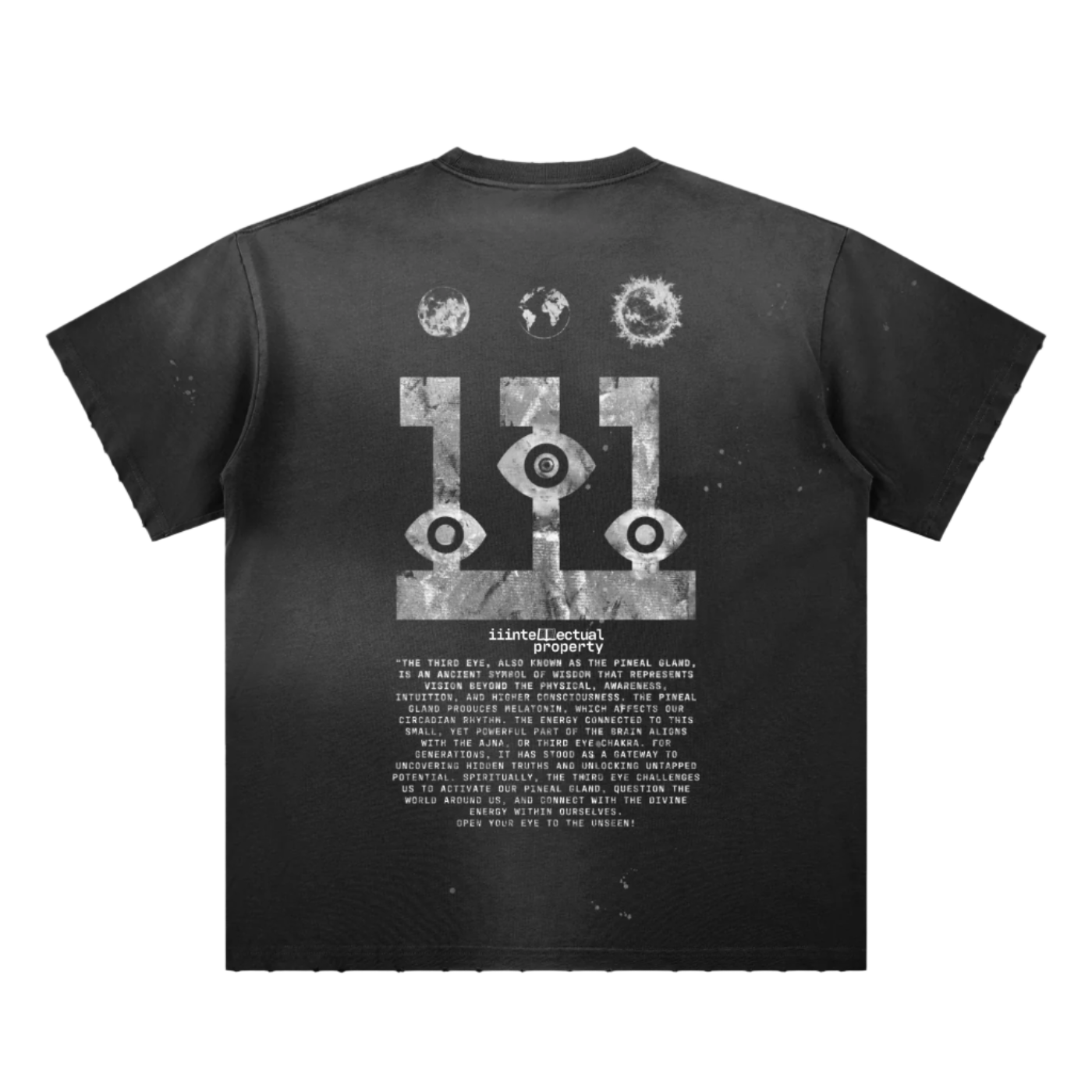 "The Third Eye" Paint Splatter T-Shirt