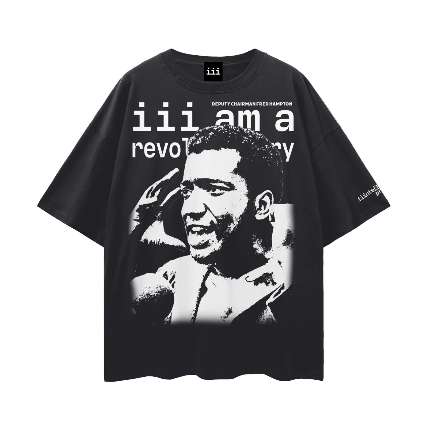"iii am a revolutionary" Drop Shoulder Tee