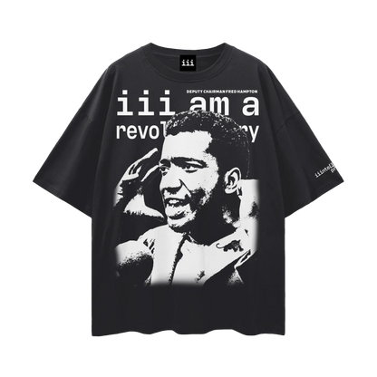 "iii am a revolutionary" Drop Shoulder Tee