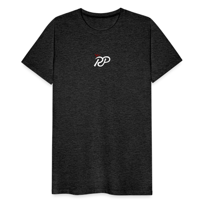 "Royalty" Fitted Tee - charcoal grey