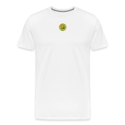 "Generate Wealth Logo" Fitted Tee - white