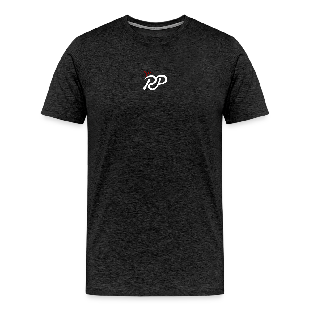"Royalty" Fitted Tee - charcoal grey