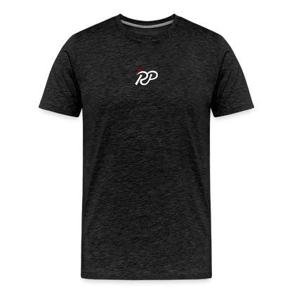 "Royalty" Fitted Tee - charcoal grey