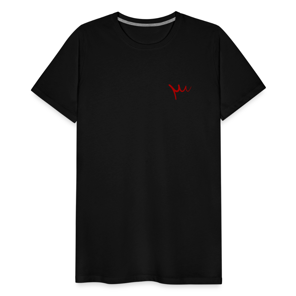 "Royal Crown" Fitted Tee (Left) - black