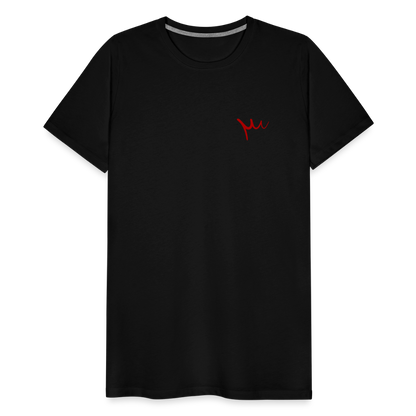 "Royal Crown" Fitted Tee (Left) - black