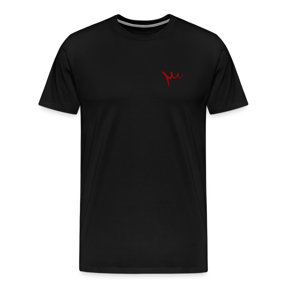 "Royal Crown" Fitted Tee (Left) - black