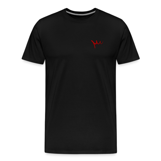 "Royal Crown" Fitted Tee (Left) - black