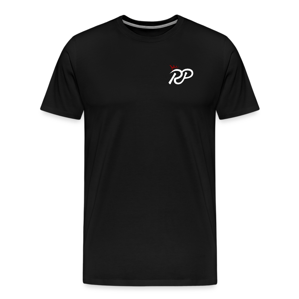 "Royalty" Fitted Tee (Left) - black