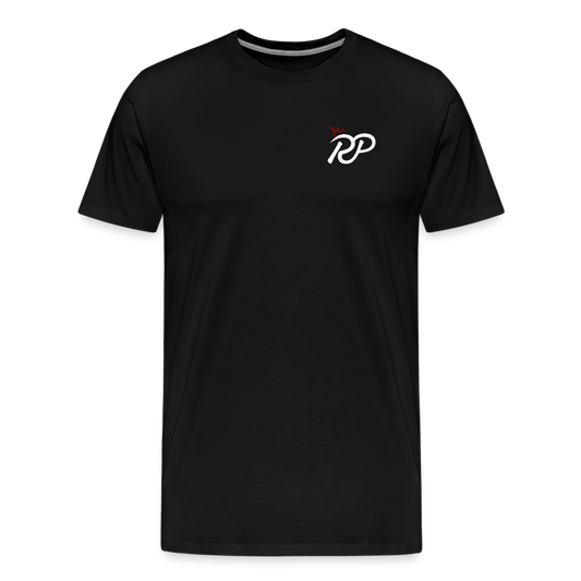 "Royalty" Fitted Tee (Left) - black