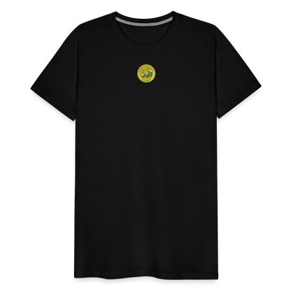 "Generate Wealth Logo" Fitted Tee - black