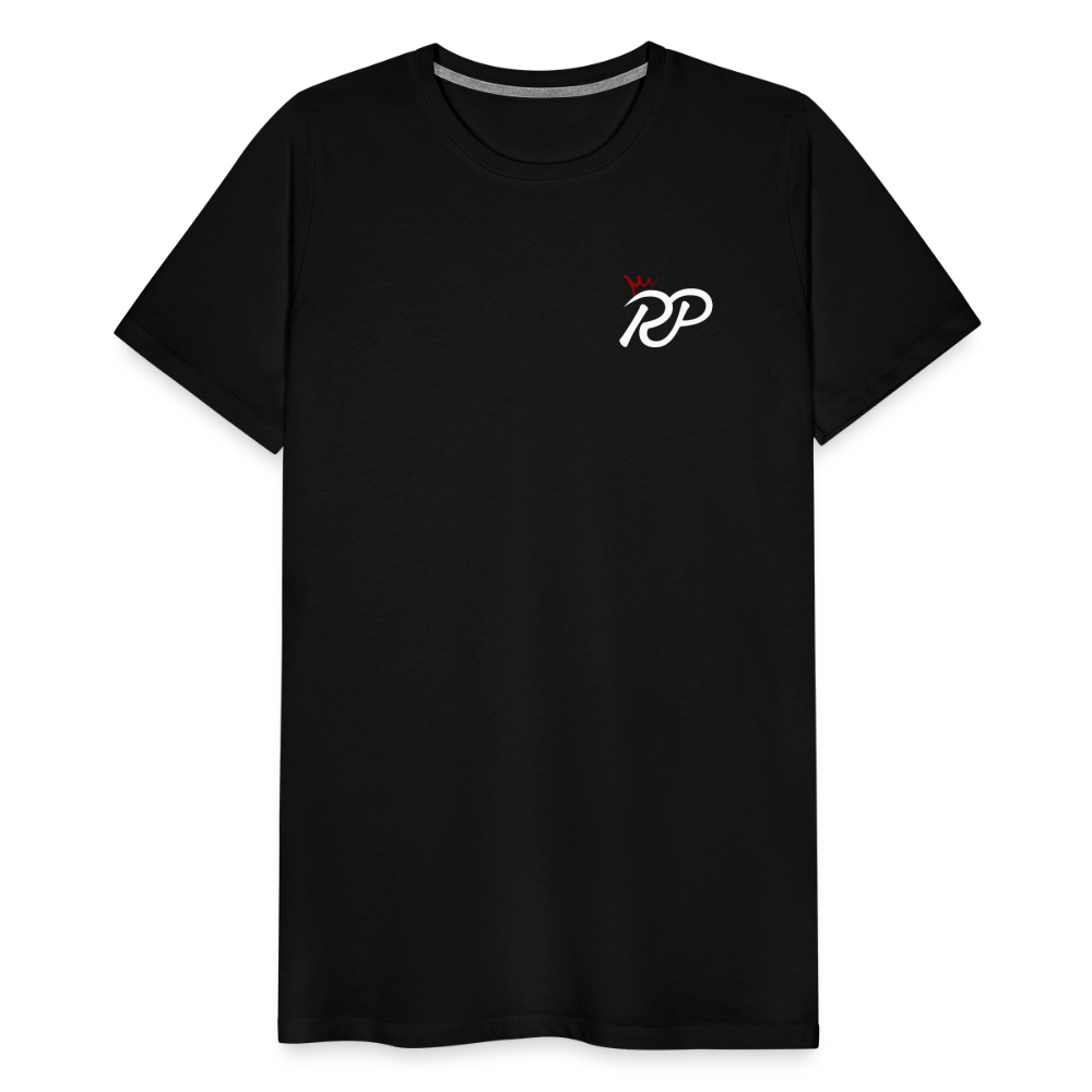 "Royalty" Fitted Tee (Left) - black