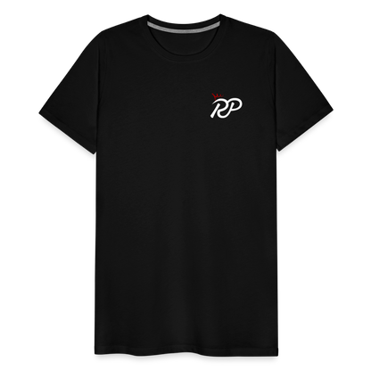 "Royalty" Fitted Tee (Left) - black