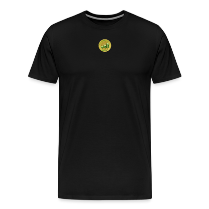 "Generate Wealth Logo" Fitted Tee - black