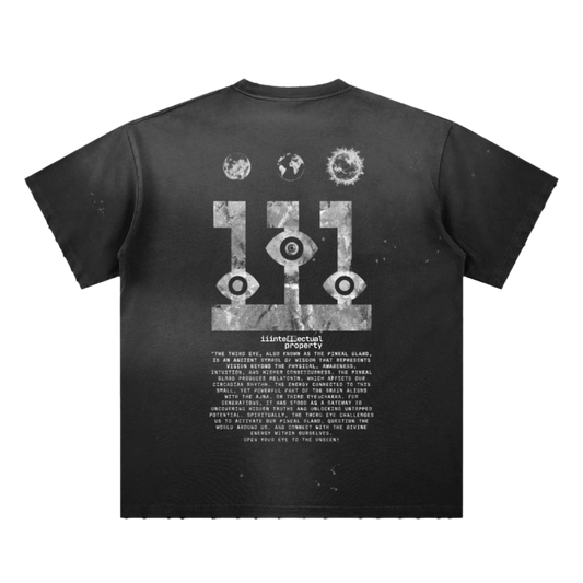 "The Third Eye" Paint Splatter T-Shirt