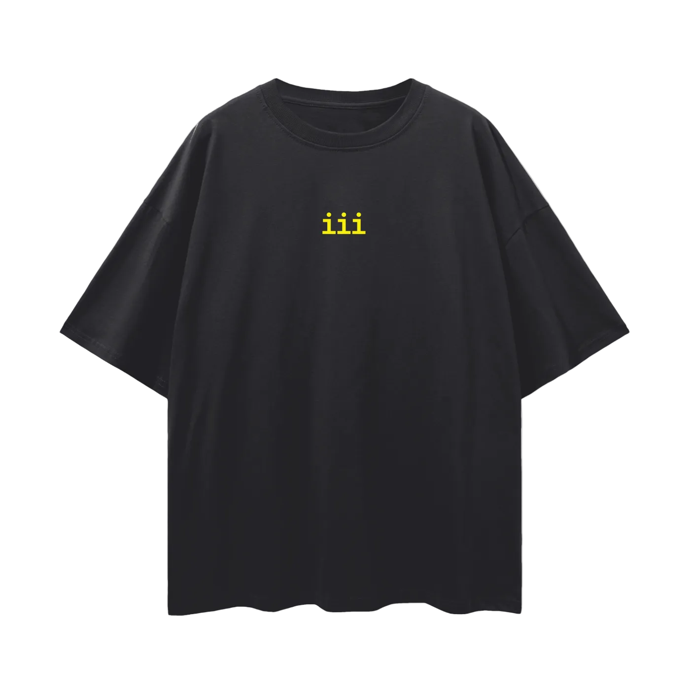 "iii Gemini" Drop Shoulder Tee
