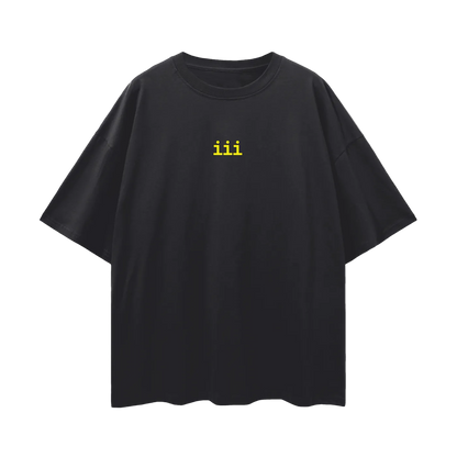 "iii Gemini" Drop Shoulder Tee