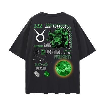 "iii Taurus" Drop Shoulder Tee